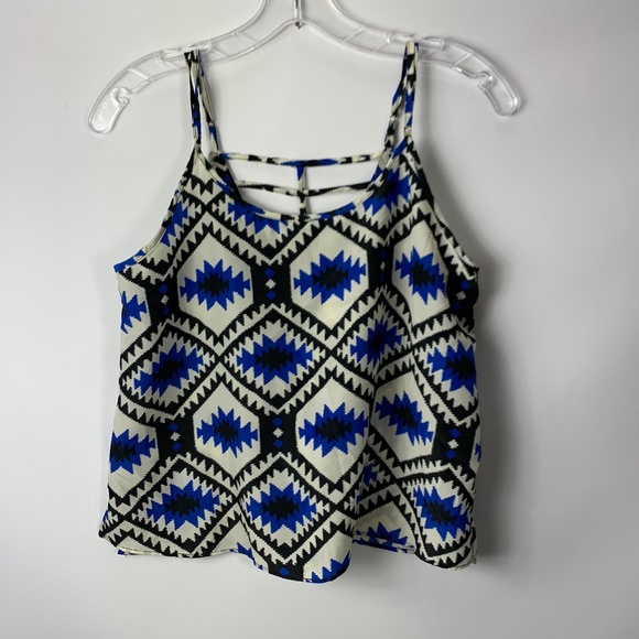 Alythea Tops - Alythea Small Blouse Blue Tribal Boutique